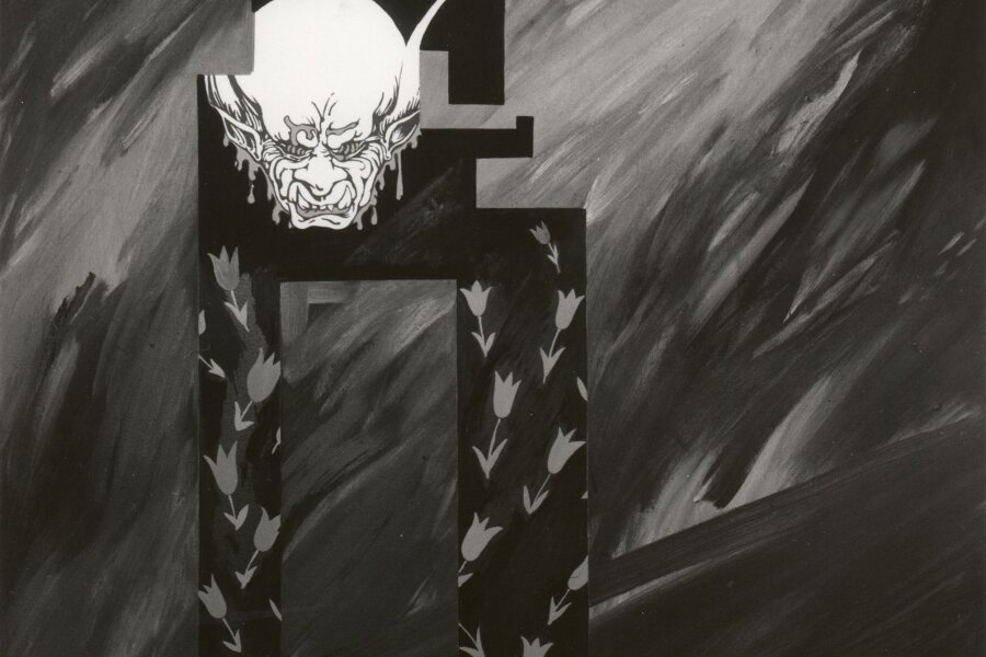 Leonid Ochrymčuk, Lob – fantom, 1991, akryl, olej, plátno, 110×110 cm, foto: Jiří Horák